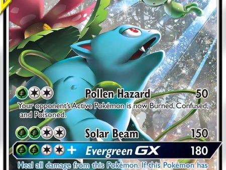 Celebi & Venusaur GX (SM167) [Sun & Moon: Black Star Promos] Fashion