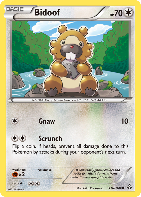 Bidoof (116 160) [XY: Primal Clash] on Sale