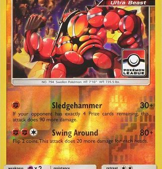 Buzzwole (77 131) (League Promo) [Sun & Moon: Forbidden Light] For Sale