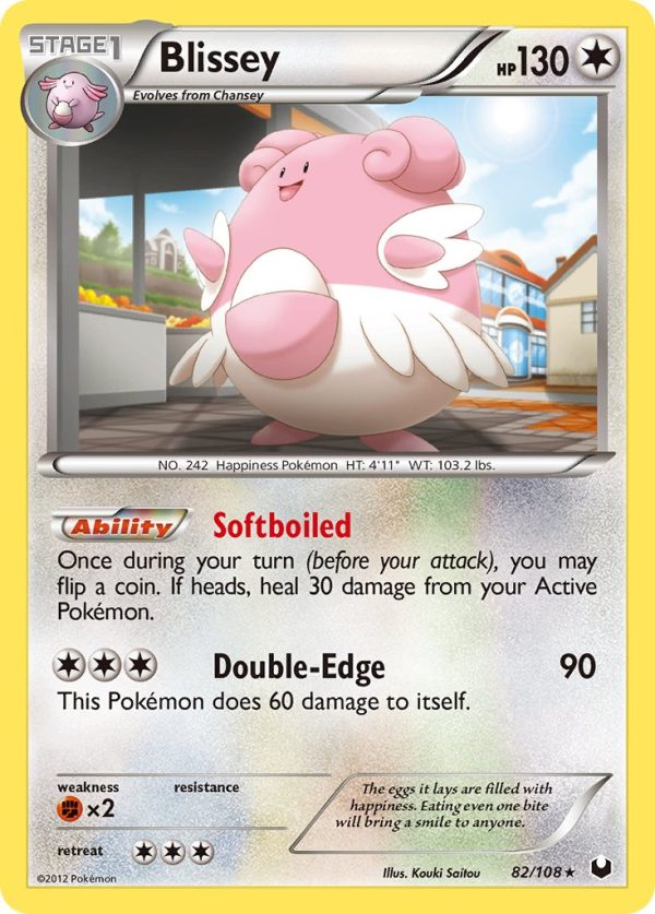 Blissey (82 108) (Battle Arena Deck Exclusive) (Theme Deck Exclusive) [Black & White: Dark Explorers] For Cheap