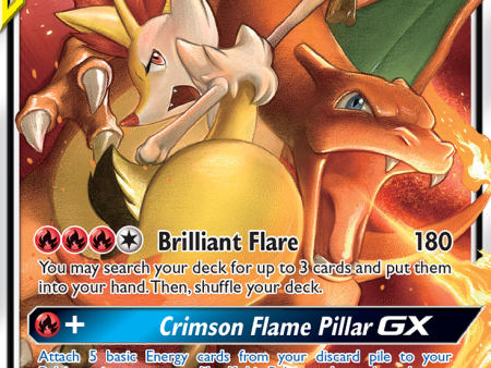 Charizard & Braixen GX (22 236) [Sun & Moon: Cosmic Eclipse] For Cheap