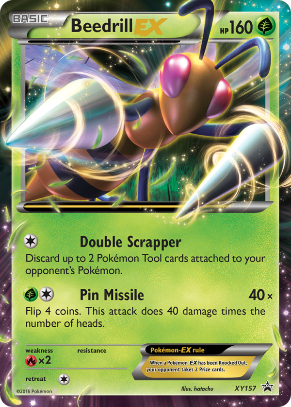 Beedrill EX (XY157) [XY: Black Star Promos] For Sale