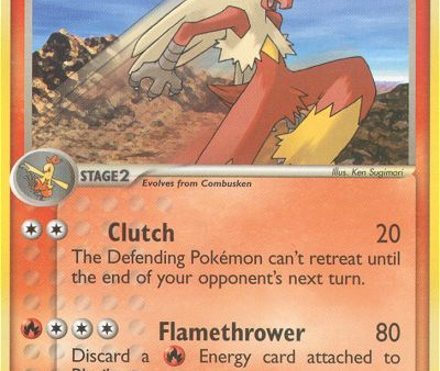 Blaziken (15 109) [EX: Ruby & Sapphire] Fashion