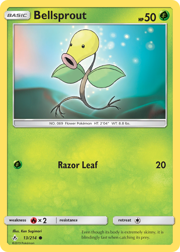 Bellsprout (13 214) [Sun & Moon: Unbroken Bonds] Online now