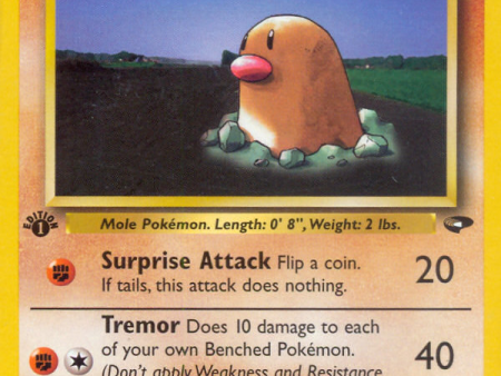 Brock s Diglett (67 132) [Gym Challenge 1st Edition] on Sale