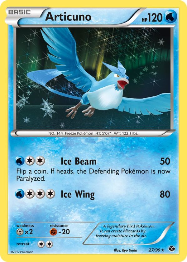 Articuno (27 99) (Blister Exclusive) [Black & White: Next Destinies] Online