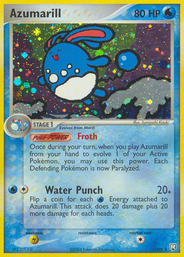 Azumarill (1 109) [EX: Team Rocket Returns] For Sale