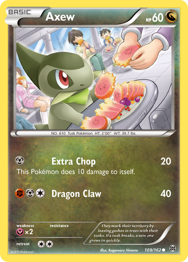 Axew (109 162) [XY: BREAKthrough] Online now