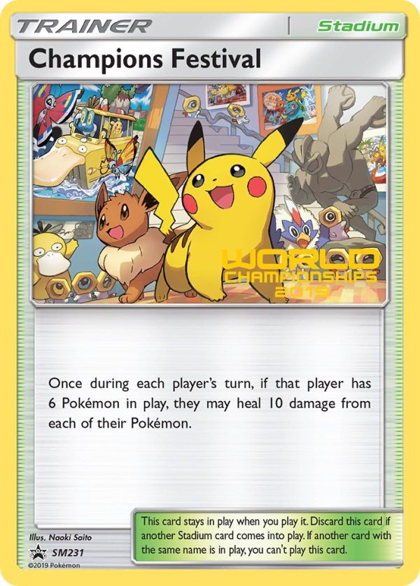 Champions Festival (SM231) (2019) [Sun & Moon: Black Star Promos] Sale