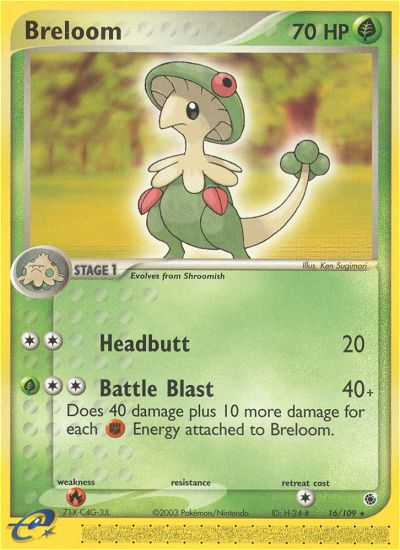 Breloom (16 109) [EX: Ruby & Sapphire] Discount