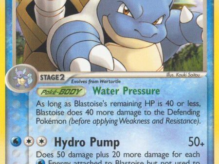 Blastoise (14 100) (Theme Deck Exclusive) [EX: Crystal Guardians] For Discount