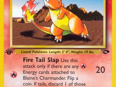 Blaine s Charmander (60 132) [Gym Challenge 1st Edition] Online