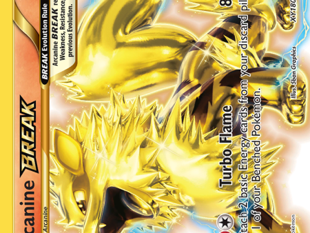 Arcanine BREAK (XY180) [XY: Black Star Promos] Hot on Sale