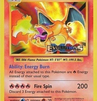 Charizard (11 108) (XY Evolutions Prerelease) [XY: Black Star Promos] Fashion