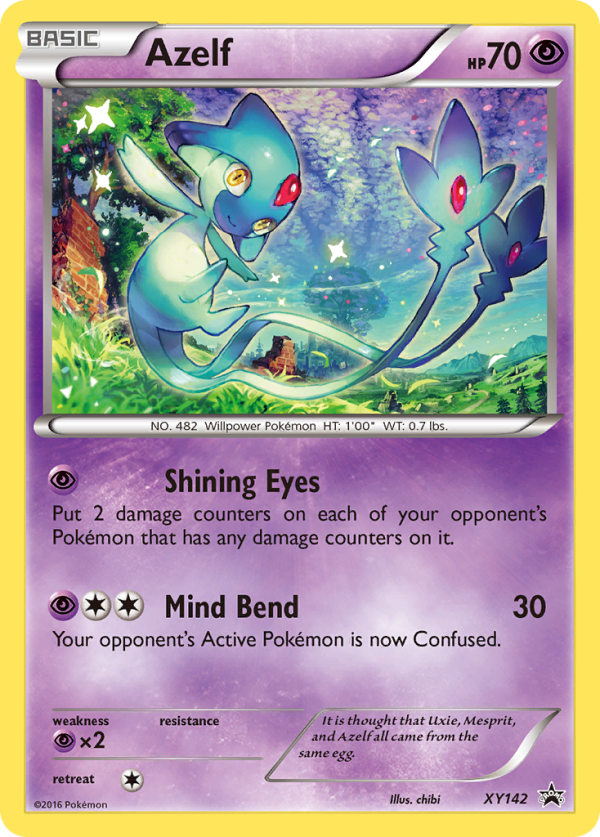 Azelf (XY142) [XY: Black Star Promos] Fashion