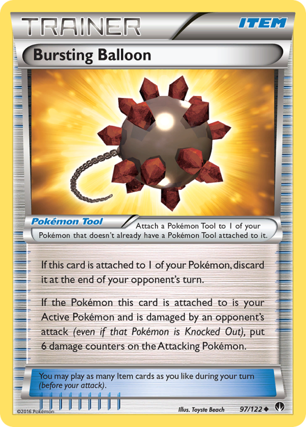 Bursting Balloon (97 122) [XY: BREAKpoint] Sale