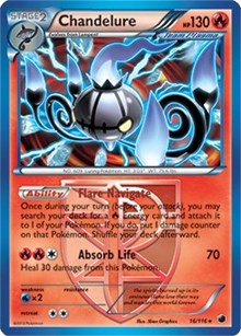 Chandelure (16 116) (Theme Deck Exclusive) [Black & White: Plasma Freeze] on Sale