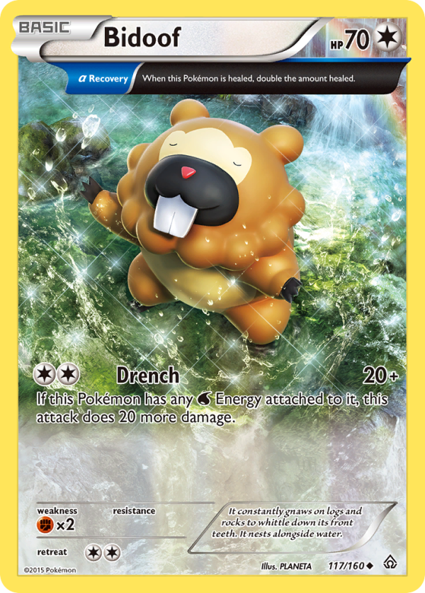 Bidoof (117 160) [XY: Primal Clash] For Sale