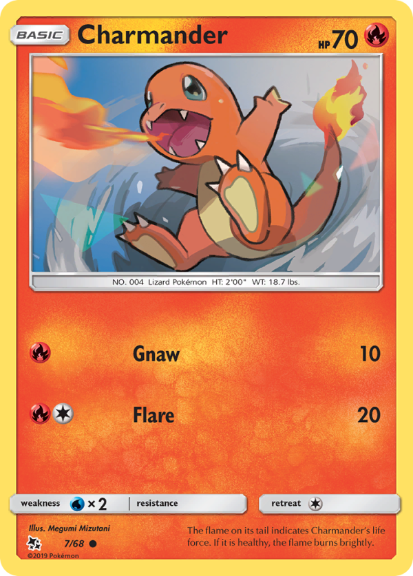 Charmander (7 68) [Sun & Moon: Hidden Fates] Online Sale