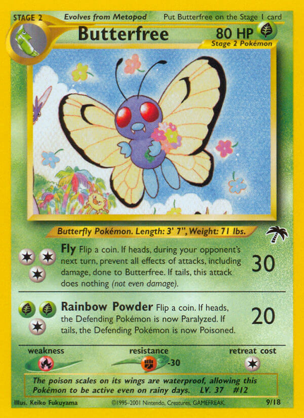 Butterfree (9 18) [Southern Islands] For Sale