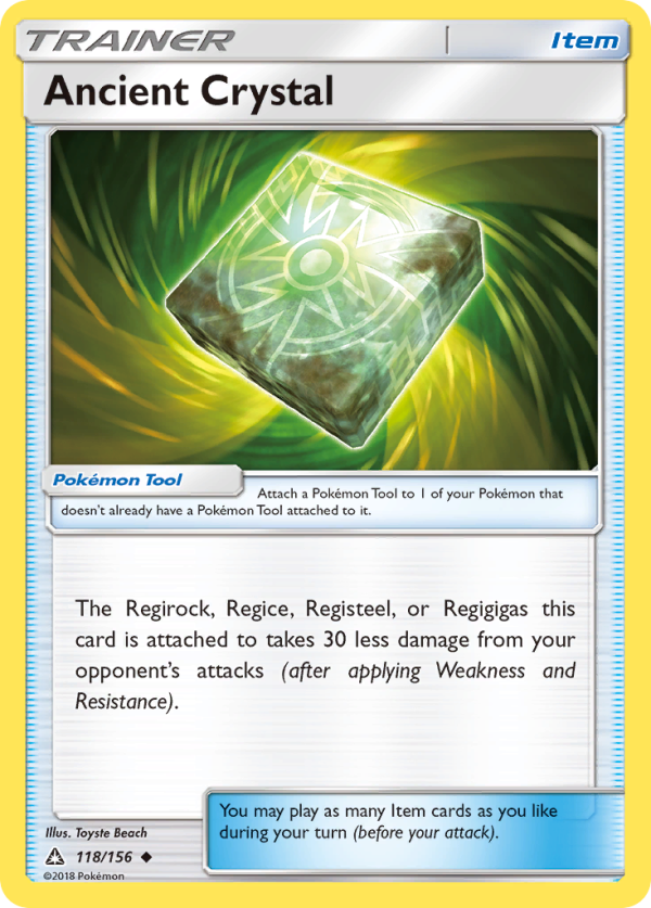 Ancient Crystal (118 156) [Sun & Moon: Ultra Prism] Online Hot Sale