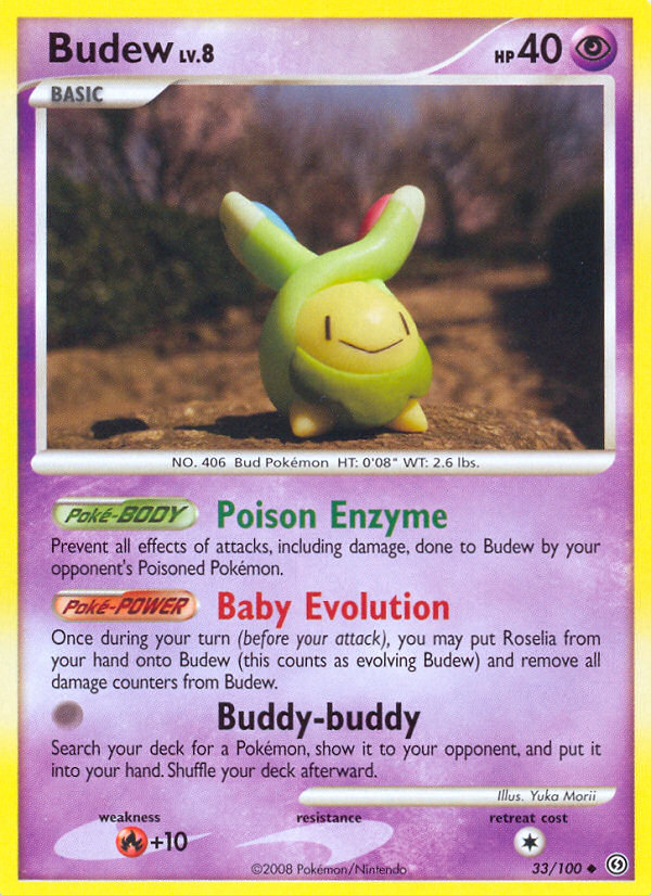 Budew (33 100) [Diamond & Pearl: Stormfront] Online Hot Sale