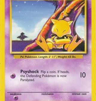 Abra (43 102) [Base Set Unlimited] Sale