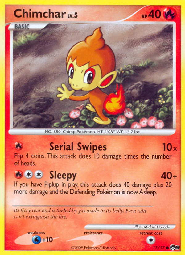 Chimchar (13 17) [POP Series 9] Supply