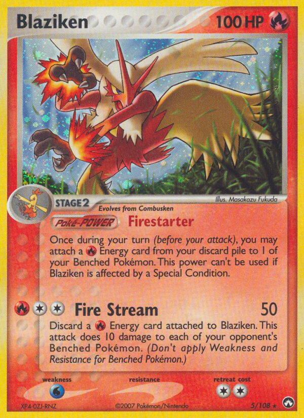 Blaziken (5 108) [EX: Power Keepers] Online