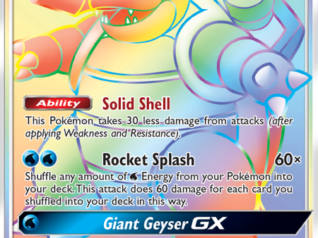 Blastoise GX (218 214) [Sun & Moon: Unbroken Bonds] Online Hot Sale