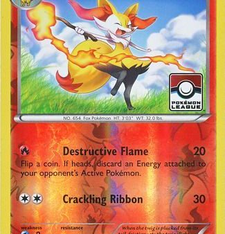 Braixen (12 124) (League Promo) [XY: Fates Collide] Online Sale